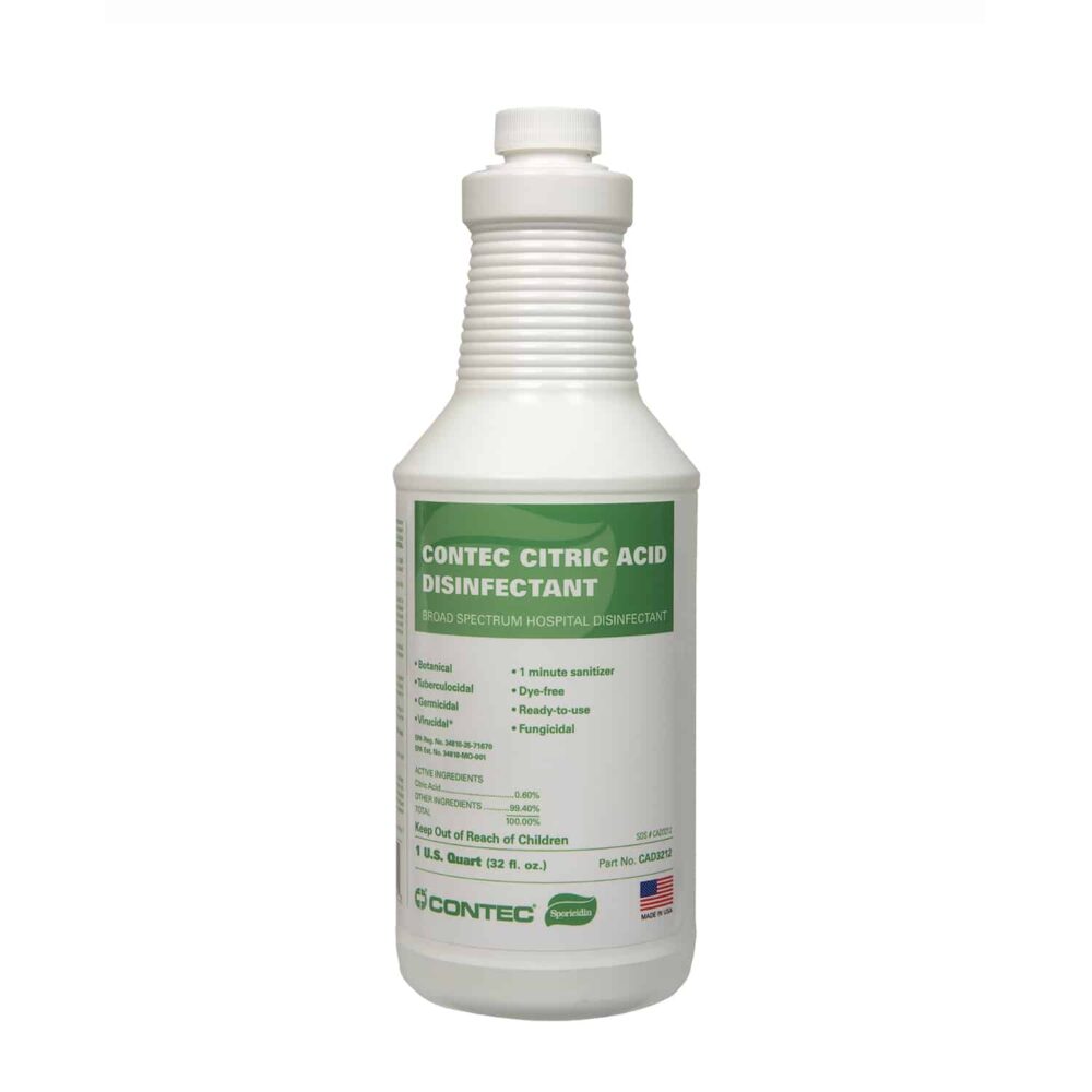 Contec Citric Acid Disinfectant 1 quart
