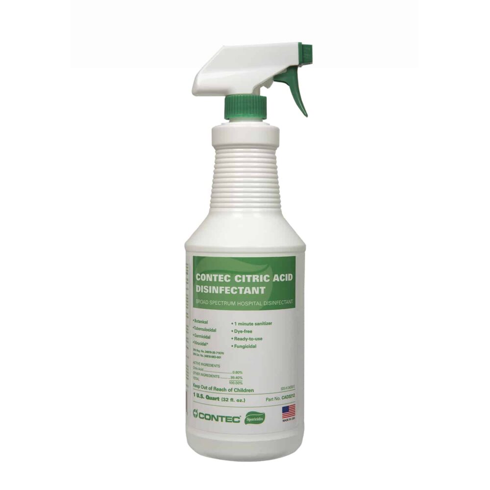 Contec Citric Acid Disinfectant 1 quart